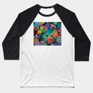 Stained-glass Step-stones Baseball T-Shirt